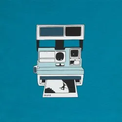 Ocun Classic camiseta hombre m/corta - blue enamel polaroid